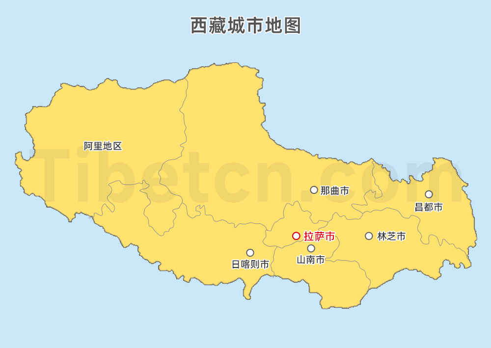 【2025西藏地圖】史上最全西藏旅遊地圖及交通地圖全圖（高清版）